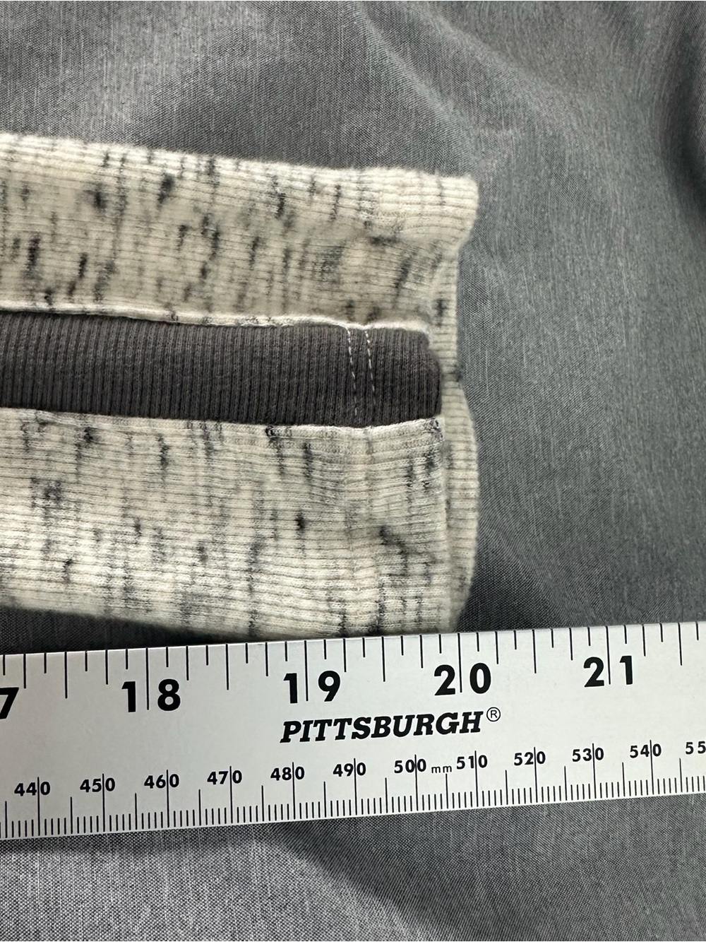 Daily Practice Anthropologie Gray Ribbed Midi Dress Size Small Cutout Back NWT - Picture 9 of 10